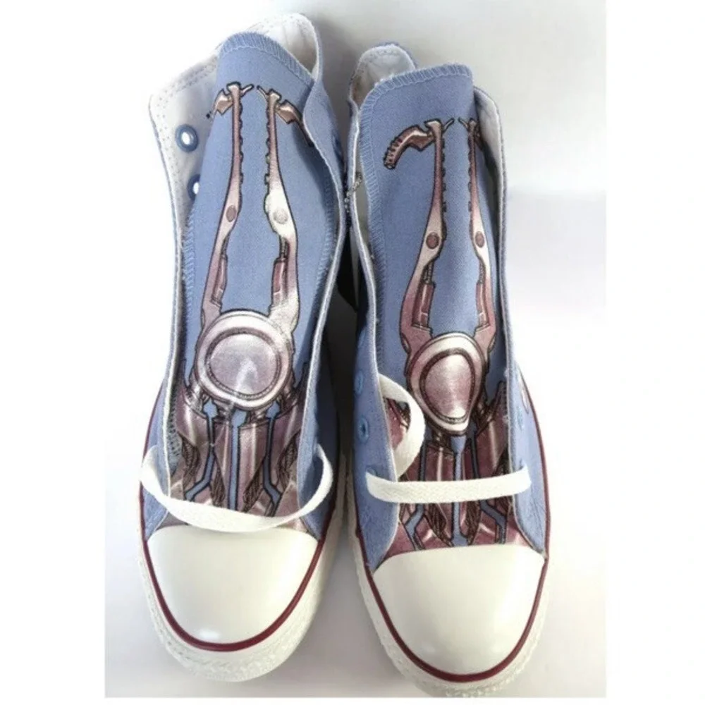 Converse All Star Nate N8 Van Dyke Robot Shoes Sz 10.5 Special Edition Taylor Hi